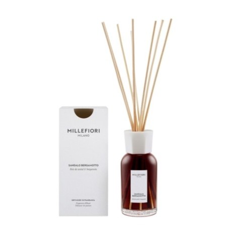 SANDALO BERGAMOTTO Pałeczki zapachowe 250 ml MILLEFIORI MILANO - Millefiori