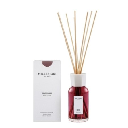 GRAPE CASSIS Pałeczki zapachowe 250 ml MILLEFIORI MILANO - Millefiori
