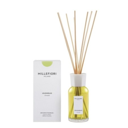 LEMON GRASS Pałeczki zapachowe 250 ml MILLEFIORI MILANO - Millefiori