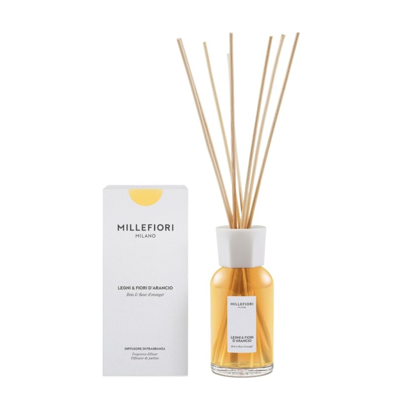 LEGNI E FIORI D'ARANCIO Pałeczki zapachowe 250 ml MILLEFIORI MILANO - Millefiori