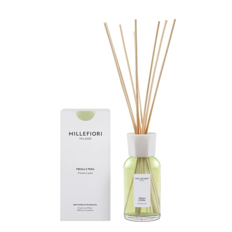 FRESIA E PERA Pałeczki zapachowe 250 ml MILLEFIORI MILANO - Millefiori