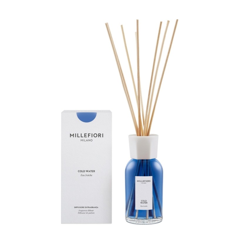 COLD WATER Pałeczki zapachowe 250 ml MILLEFIORI MILANO - Millefiori