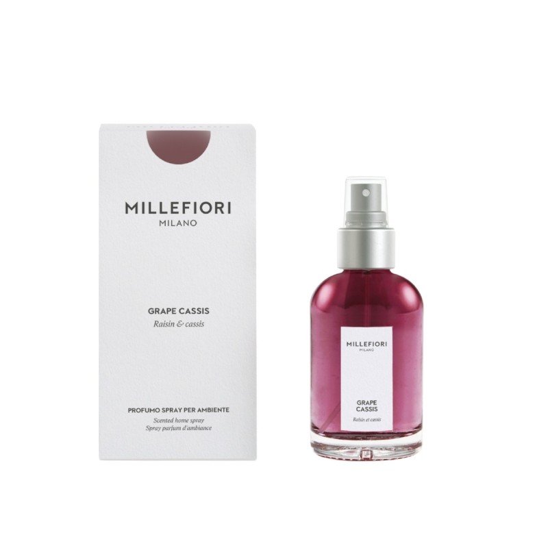 GRAPE CASSIS Perfumy do wnętrz 100 ml MILLEFIORI MILANO - Millefiori