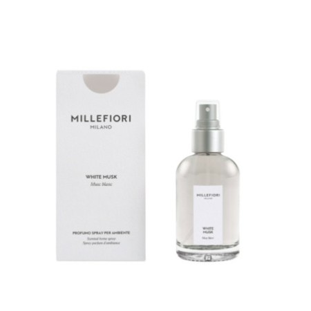 WHITE MUSK Perfumy do wnętrz 100 ml MILLEFIORI MILANO - Millefiori