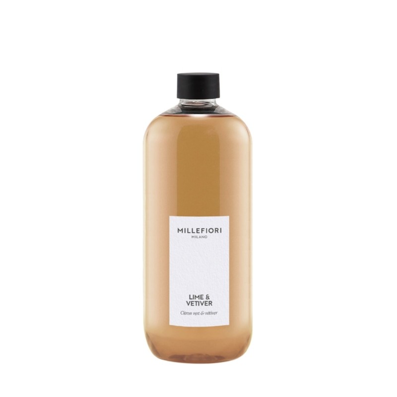 LIME & VETIVER Uzupełniacz do pałeczek 500 ml MILLEFIORI MILANO - Millefiori