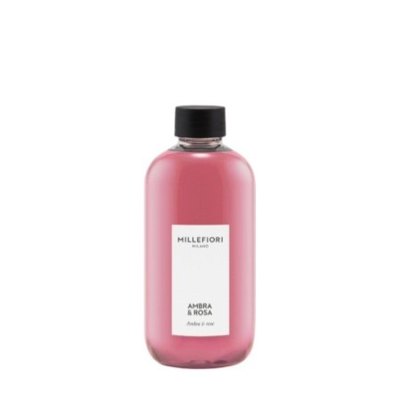 AMBRA & ROSA Uzupełniacz do pałeczek 250 ml MILLEFIORI MILANO - Millefiori