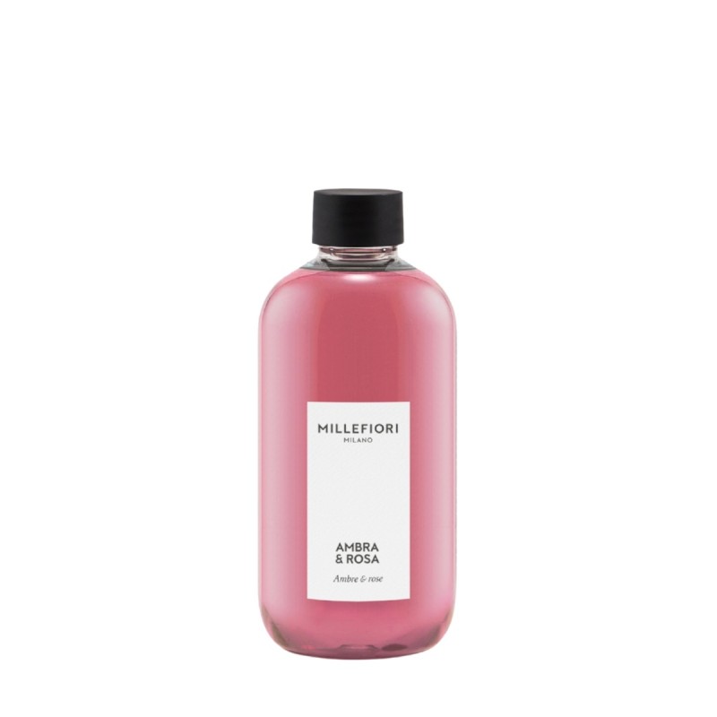 AMBRA & ROSA Uzupełniacz do pałeczek 250 ml MILLEFIORI MILANO - Millefiori