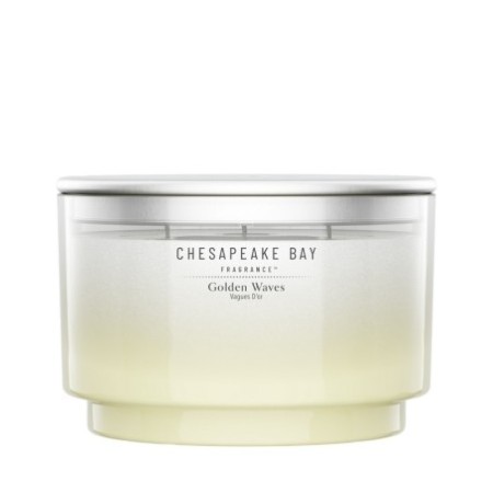 GOLDEN WAVES Świeca duża z 3 knotami - Chesapeake Bay Fragrance
