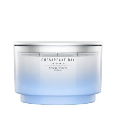 SERENE WATERS Świeca duża z 3 knotami - Chesapeake Bay Fragrance