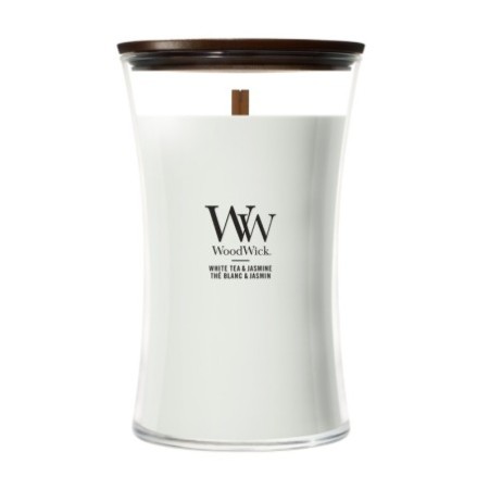 WHITE TEA & JASMINE ŚWIECA DUŻA - WoodWick
