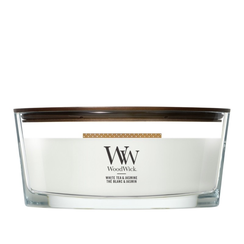 WHITE TEA & JASMINE ŚWIECA ELIPSA - WoodWick