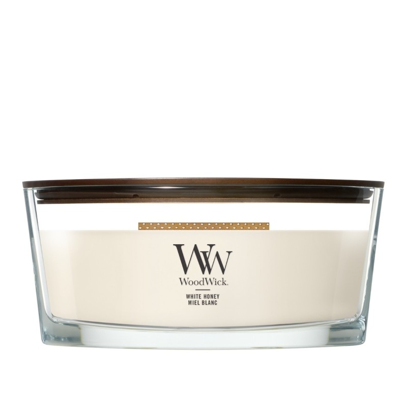 WHITE HONEY ŚWIECA ELIPSA - WoodWick