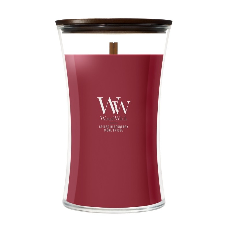 SPICED BLACKBERRY ŚWIECA DUŻA - WoodWick