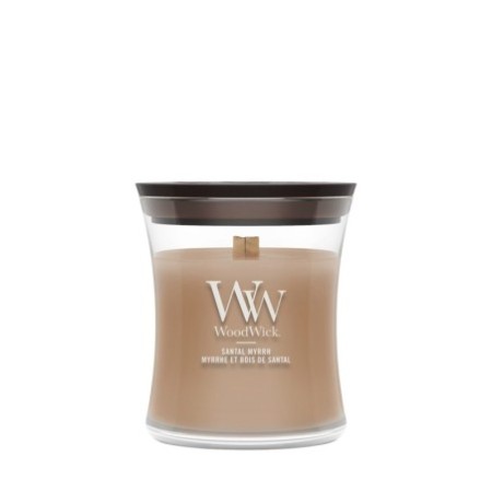 SANTAL MYRRH ŚWIECA MAŁA - WoodWick