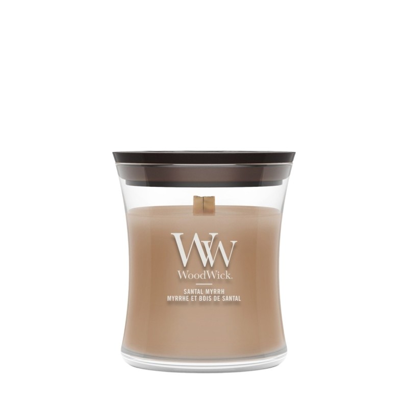 SANTAL MYRRH ŚWIECA MAŁA - WoodWick