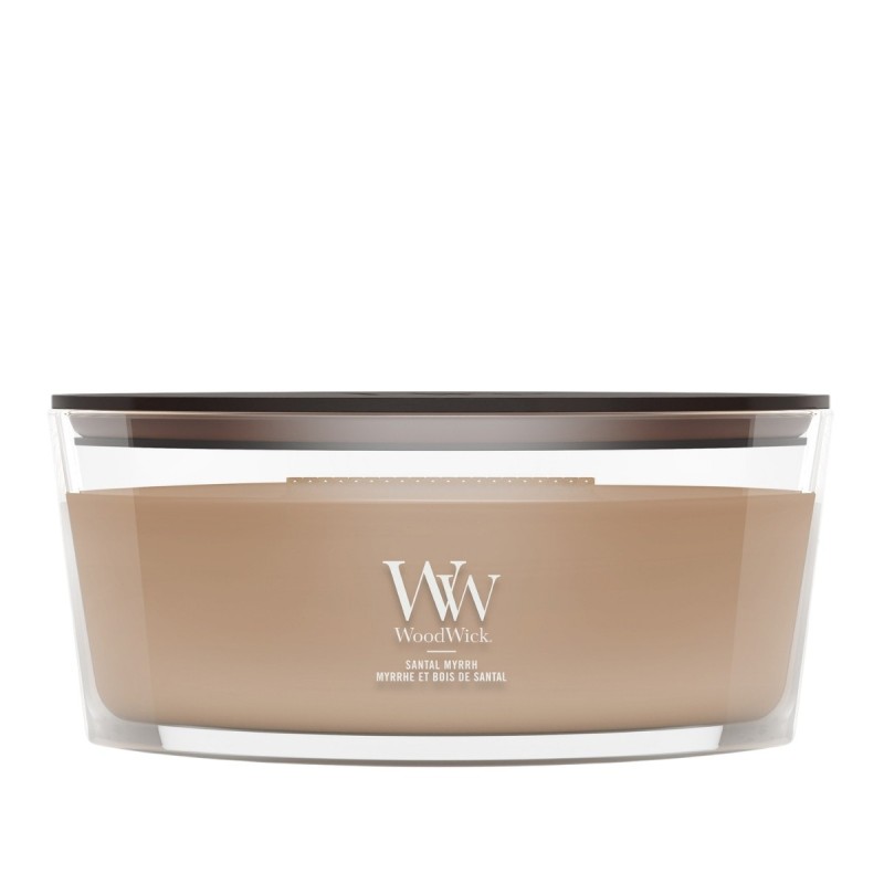 SANTAL MYRRH ŚWIECA ELIPSA - WoodWick