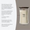 PATCHOULI CREME ŚWIECA DUŻA - WoodWick