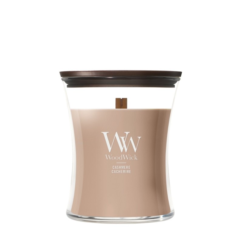 CASHMERE ŚWIECA ŚREDNIA - WoodWick