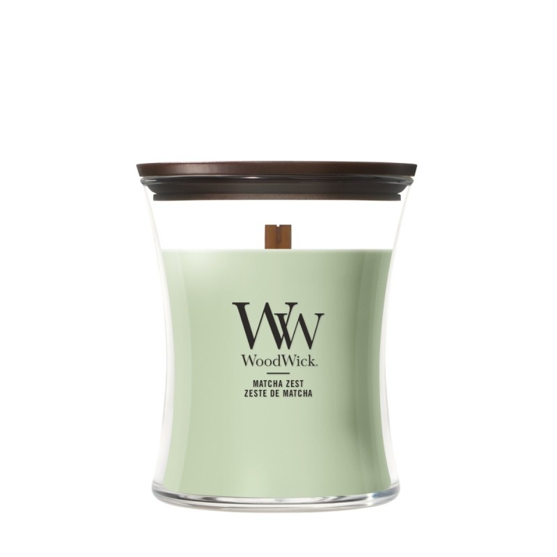 MATCHA ZEST ŚWIECA ŚREDNIA - WoodWick