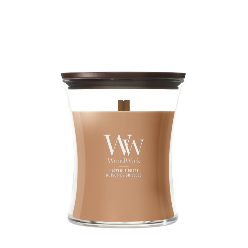 HAZELNUT ROAST ŚWIECA ŚREDNIA - WoodWick