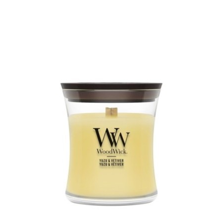 YUZU & VETIVER ŚWIECA MAŁA - WoodWick