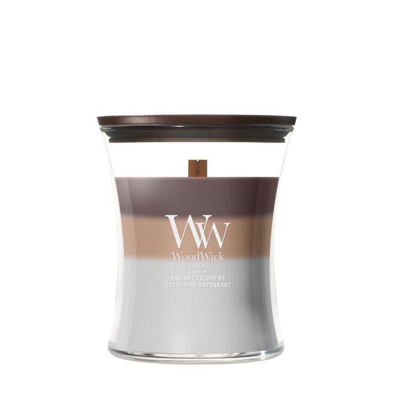 RADIANT CASHMERE ŚWIECA ŚREDNIA - WoodWick