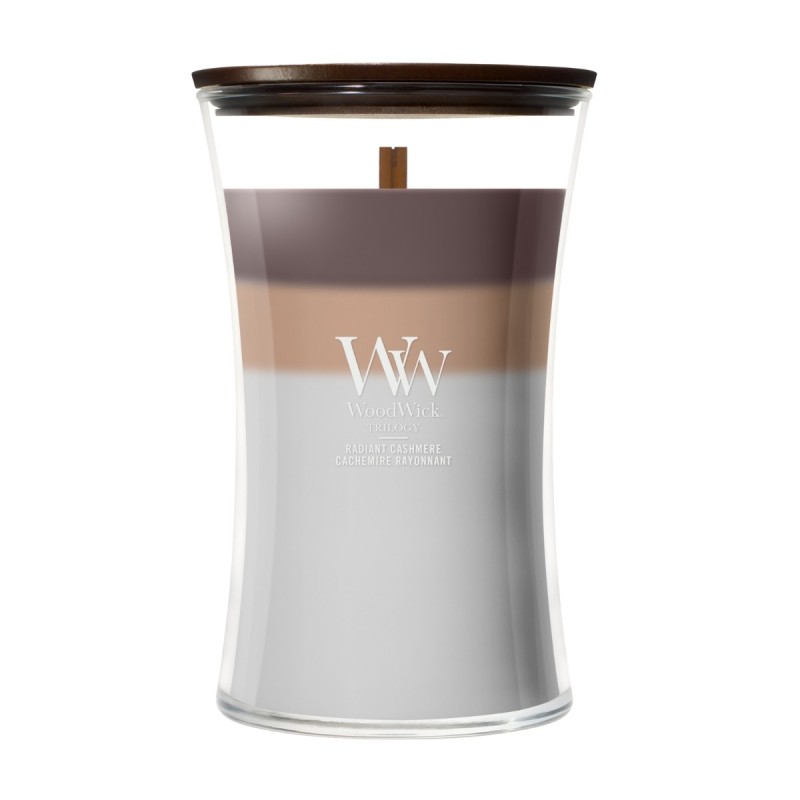 RADIANT CASHMERE ŚWIECA DUŻA - WoodWick