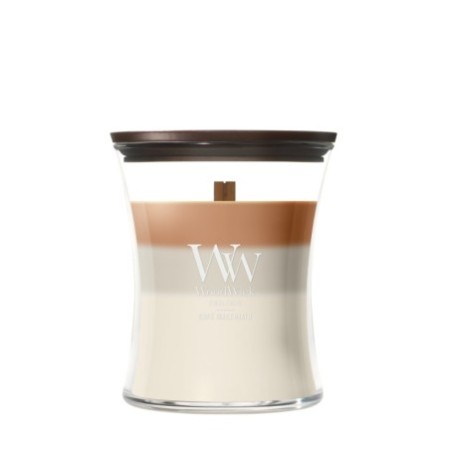 CAFÉ MACCHIATO ŚWIECA ŚREDNIA - WoodWick