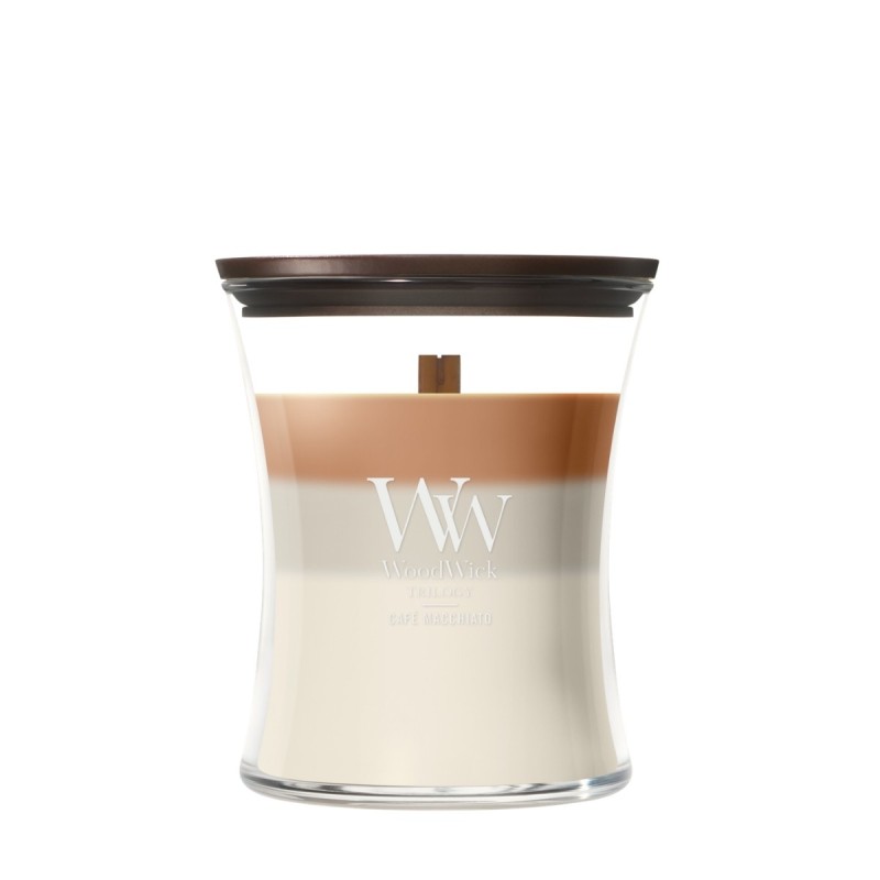 CAFÉ MACCHIATO ŚWIECA ŚREDNIA - WoodWick