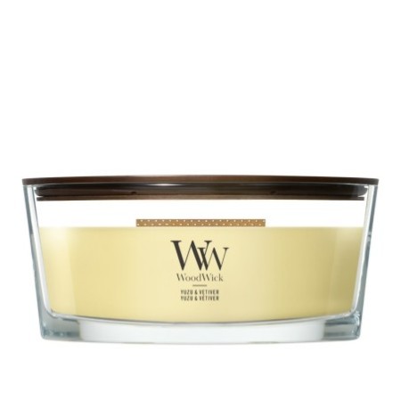 YUZU & VETIVER ŚWIECA ELIPSA - WoodWick