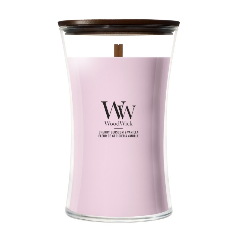 CHERRY BLOSSOM & VANILLA ŚWIECA DUŻA - WoodWick