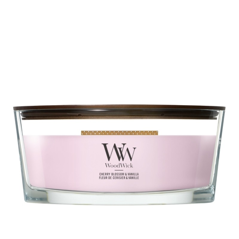 CHERRY BLOSSOM & VANILLA ŚWIECA ELIPSA - WoodWick