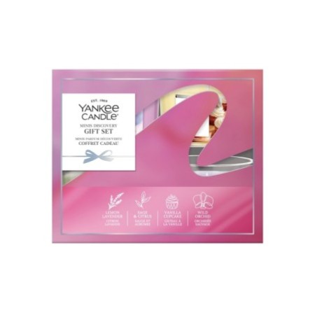 Zestaw prezentowy Yankee Candle YC Zestaw 4 świece mini - Yankee Candle