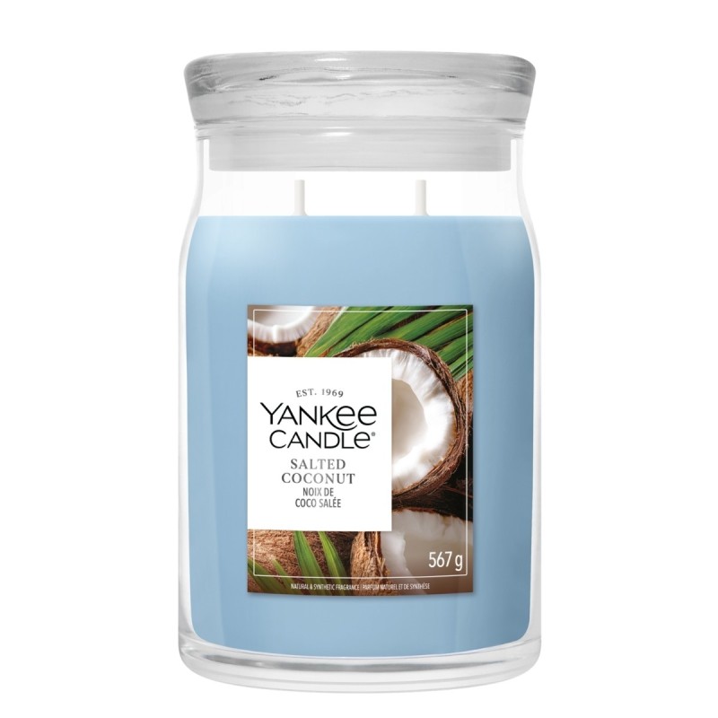 SALTED COCONUT Świeca duża - Yankee Candle