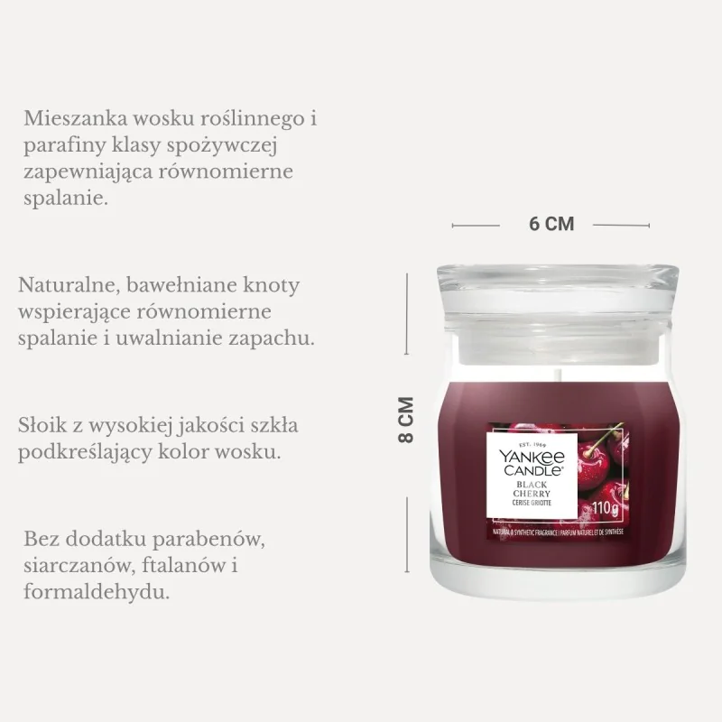 YANKEE CANDLE Black Cherry — zdjęcie 3