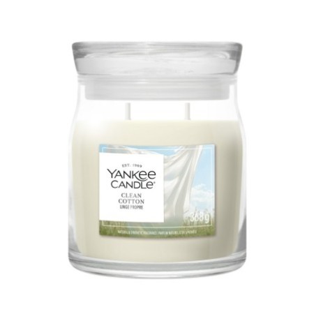 CLEAN COTTON® Świeca średnia - Yankee Candle