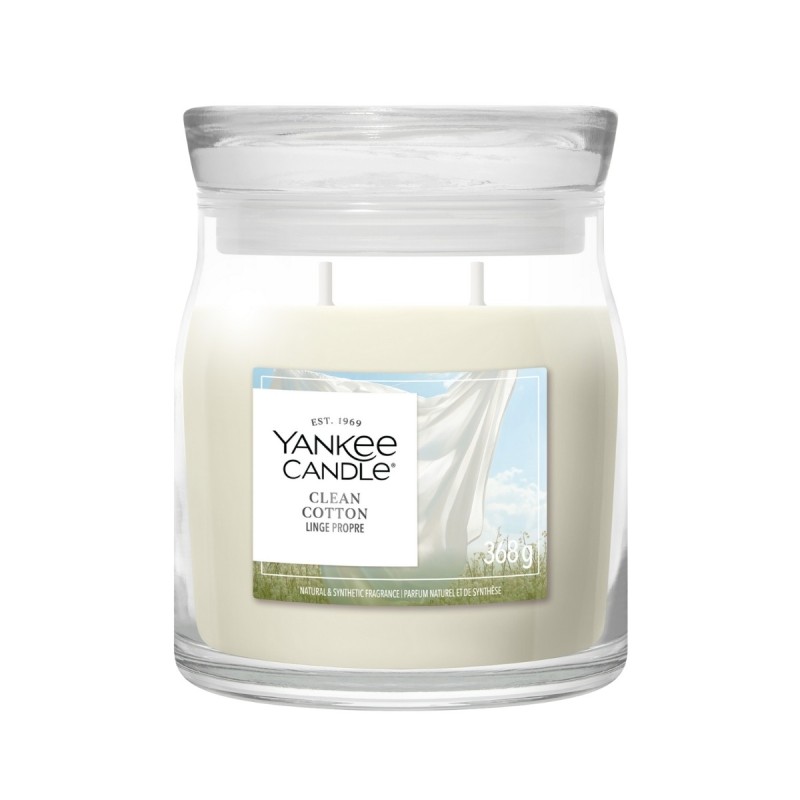 CLEAN COTTON® Świeca średnia - Yankee Candle