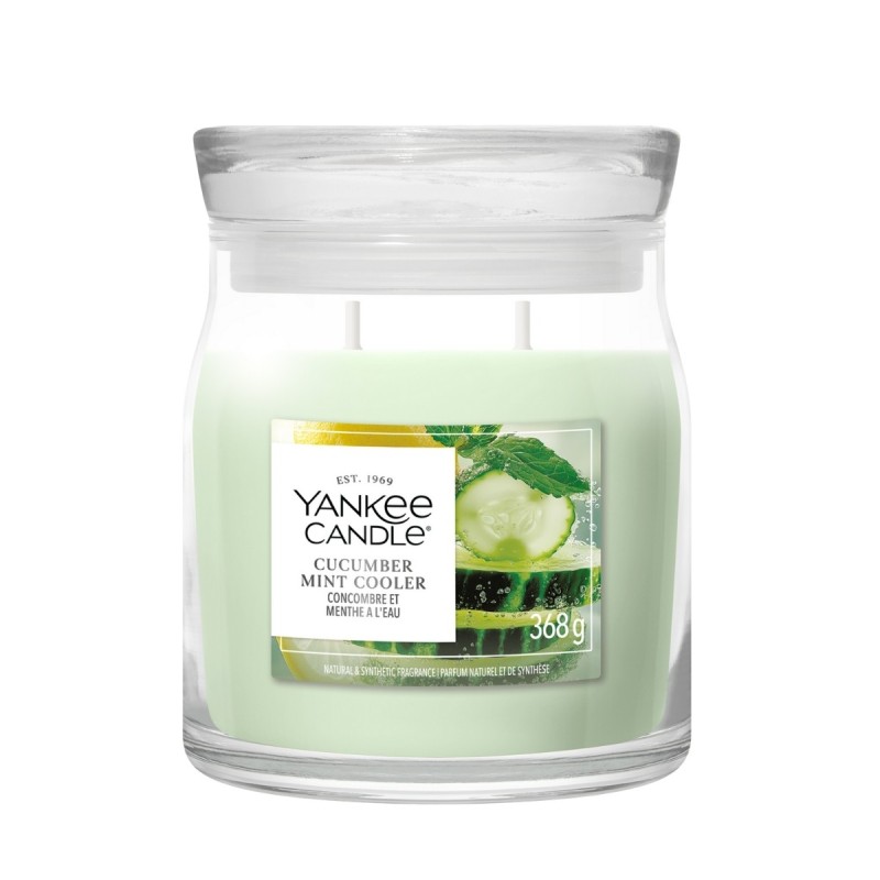 CUCUMBER MINT COOLER Świeca średnia - Yankee Candle
