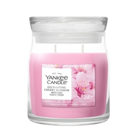 ENCHANTING CHERRY BLOSSOM Świeca średnia - Yankee Candle