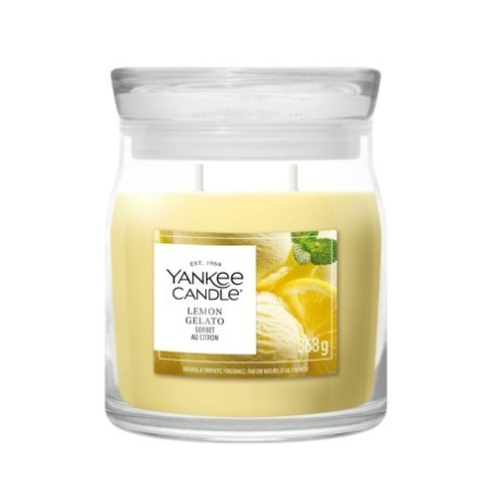LEMON GELATO Świeca średnia - Yankee Candle