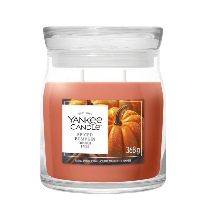 SPICED PUMPKIN Świeca średnia - Yankee Candle