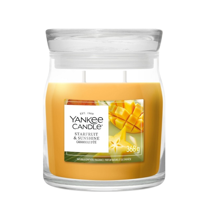 STARFRUIT & SUNSHINE Świeca średnia - Yankee Candle