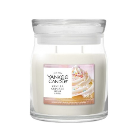 VANILLA CUPCAKE Świeca średnia - Yankee Candle