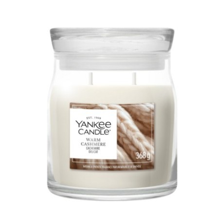 WARM CASHMERE Świeca średnia - Yankee Candle