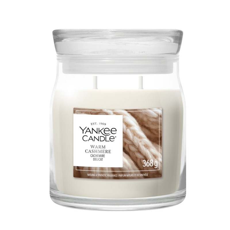 WARM CASHMERE Świeca średnia - Yankee Candle