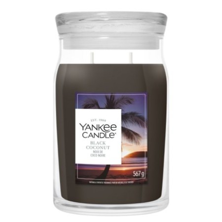 BLACK COCONUT Świeca duża - Yankee Candle