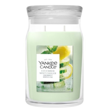 CUCUMBER MINT COOLER Świeca duża - Yankee Candle