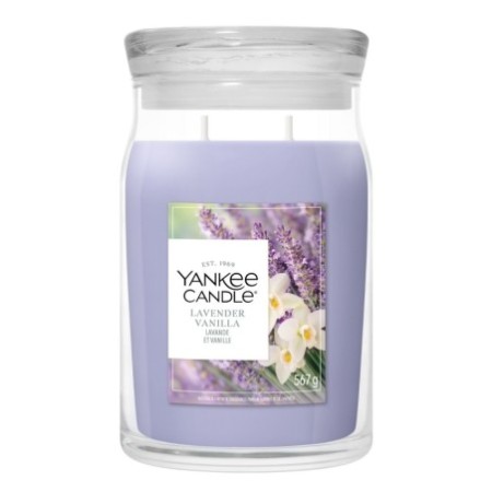 LAVENDER VANILLA Świeca duża - Yankee Candle