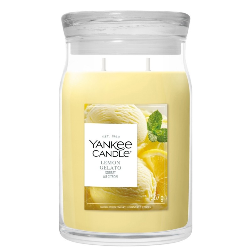 LEMON GELATO Świeca duża - Yankee Candle