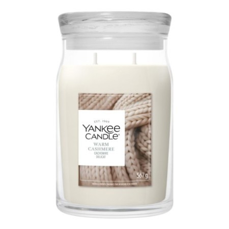 WARM CASHMERE Świeca duża - Yankee Candle